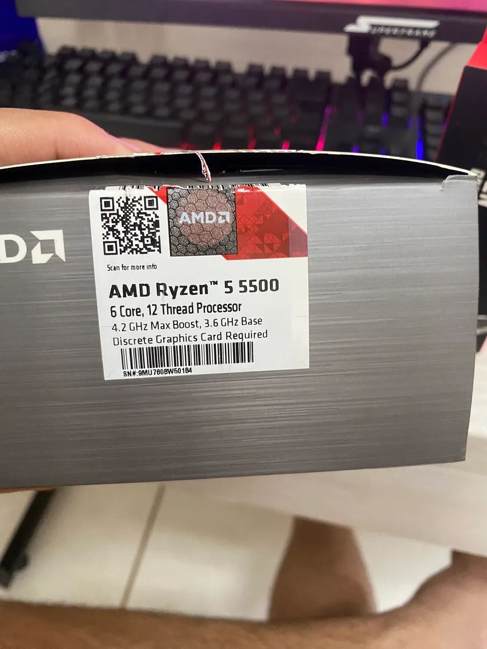 Processador Ryzen 5 1600 + pasta térmica  - Foto 5