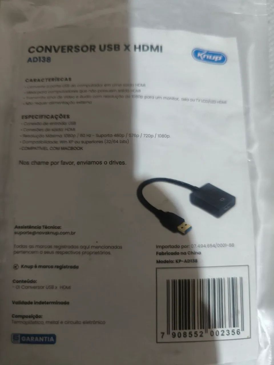 Vendo conversor USB x HDMI  - Foto 2