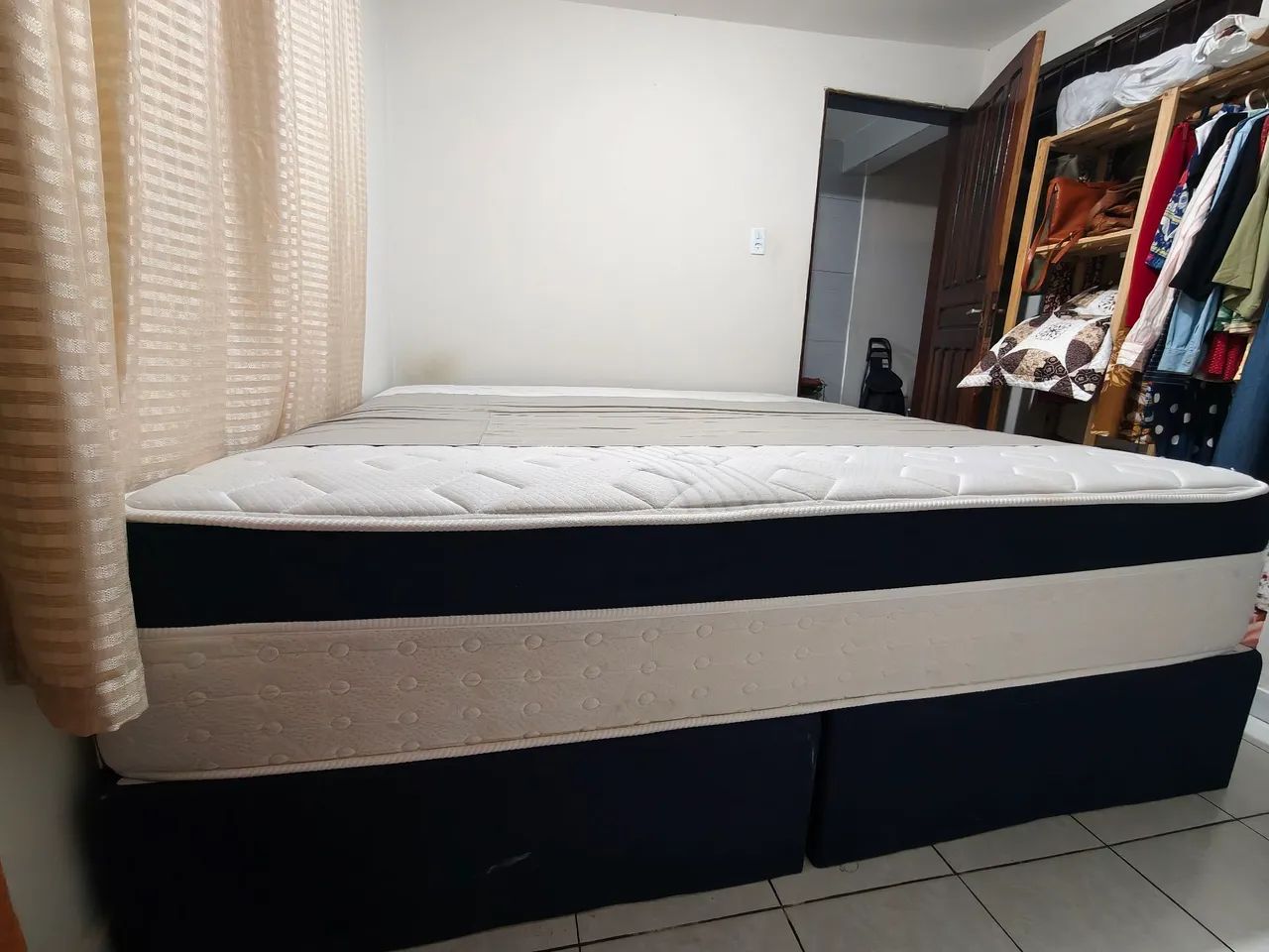 Vendo Cama King Size Extremamente Nova - Foto 3