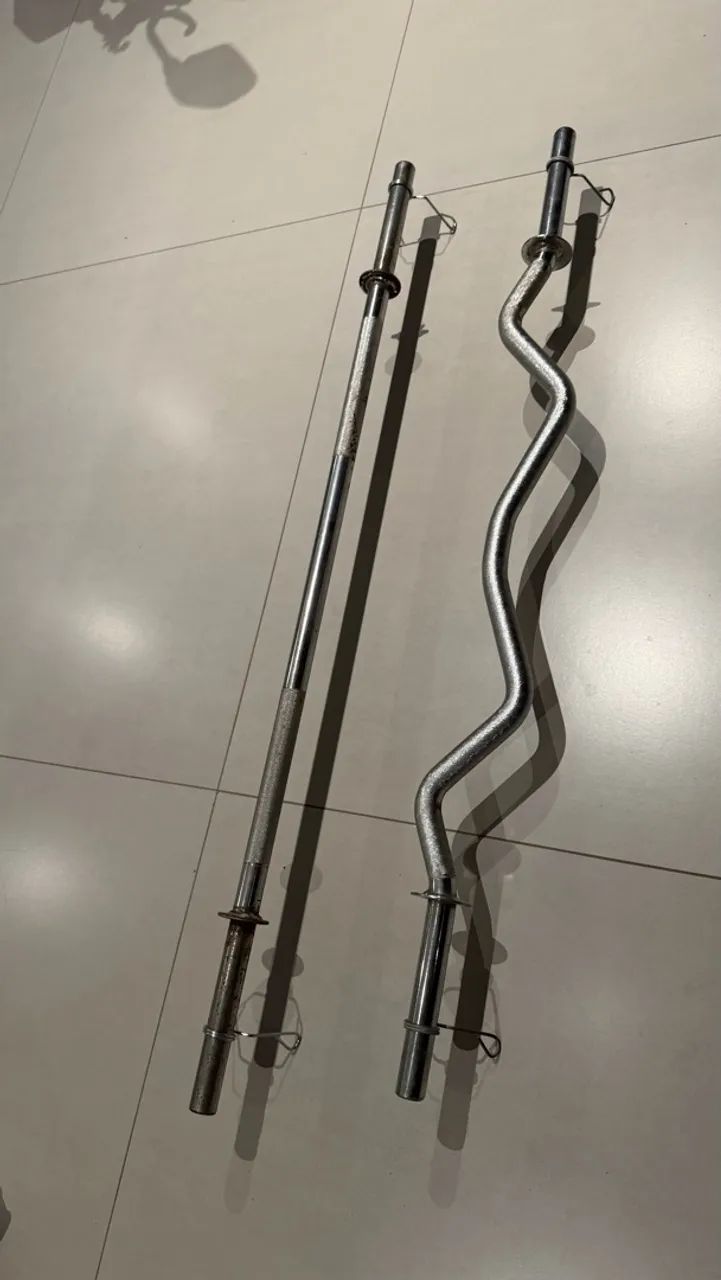 Barras para musculação 