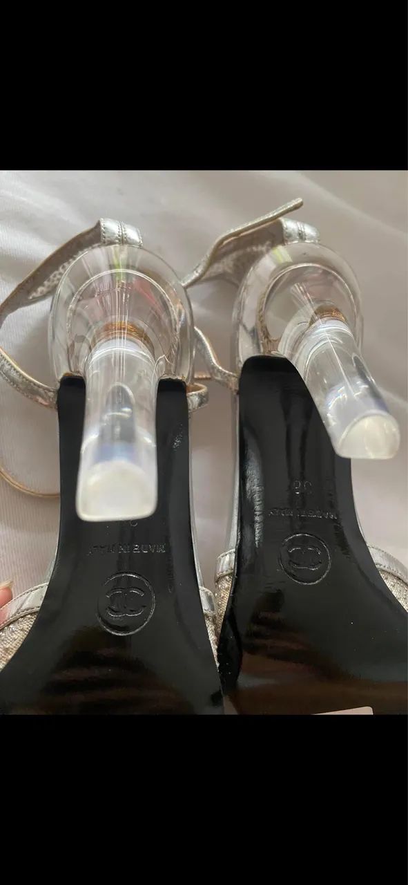 Sandália chanel 100% original zerada com dustbag  - Foto 3