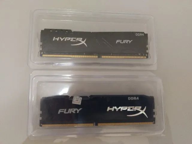 Memória DDR4 16GB 2666/2400Mhz (2X8gb) Kingston Fury para desktop - Foto 2