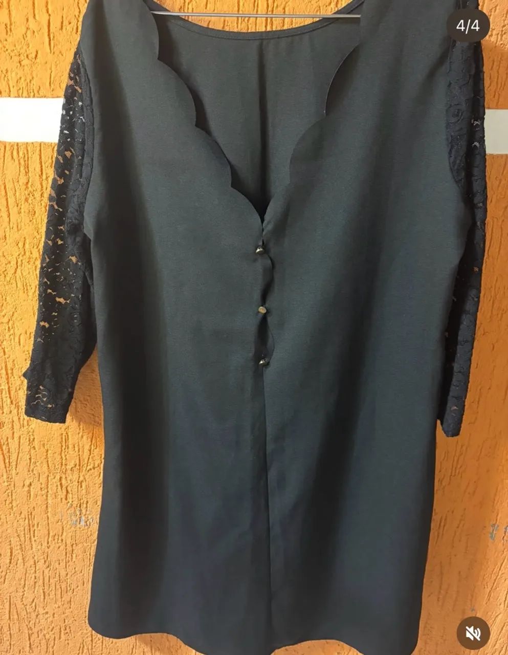 Vestido elegante preto  - Foto 3