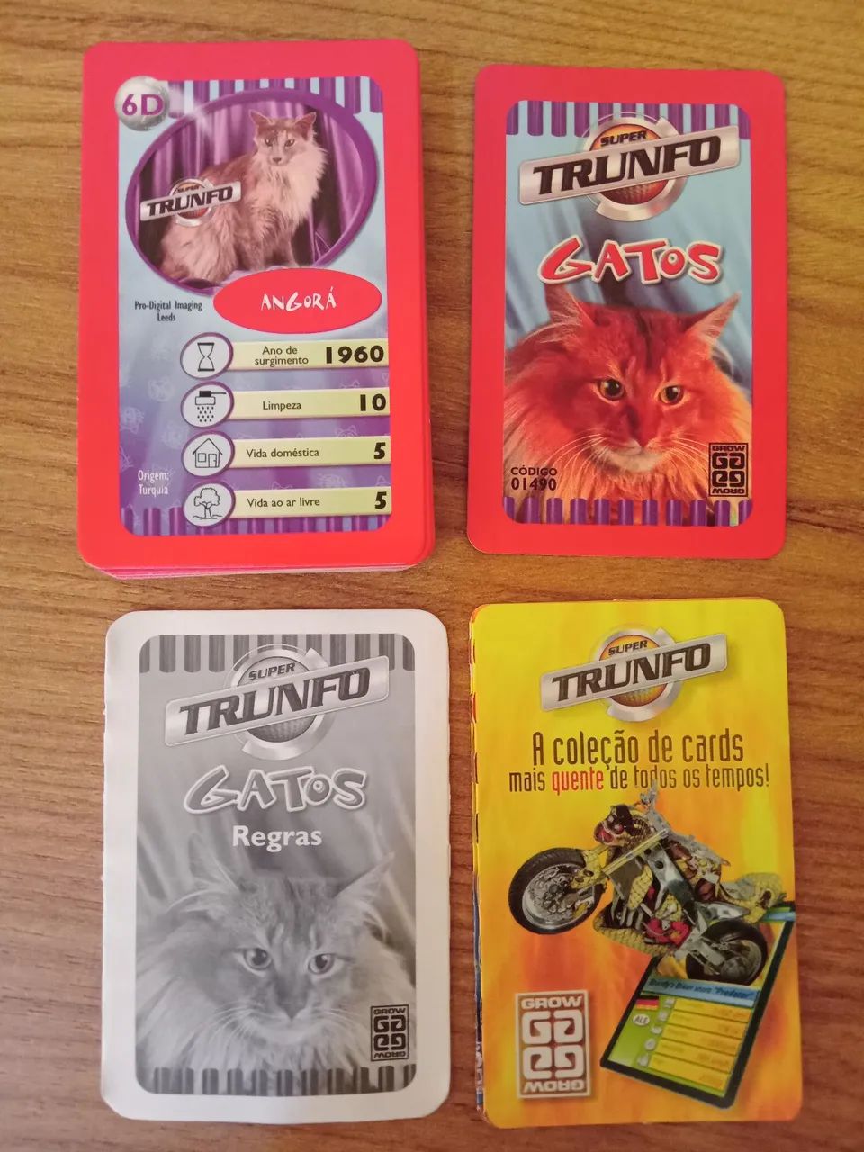 Kit com 4 Super Trunfos Completos - Foto 3