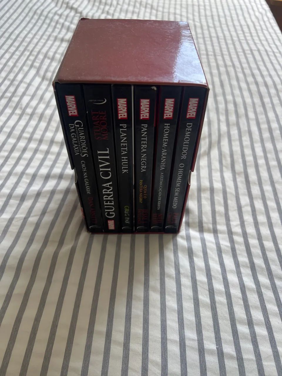 Box livros Marvel 