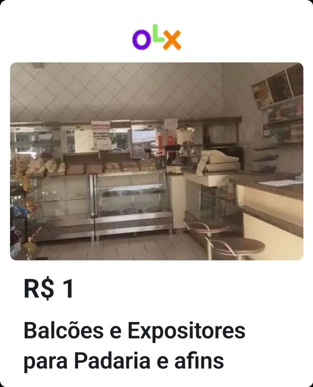 Vendo instalação de panificadora completa Valor Combinar Interessados falar com Luiz w9970