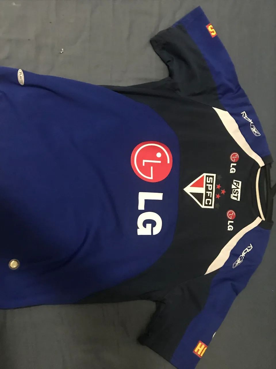 Camisa treino sao paulo Reebok
