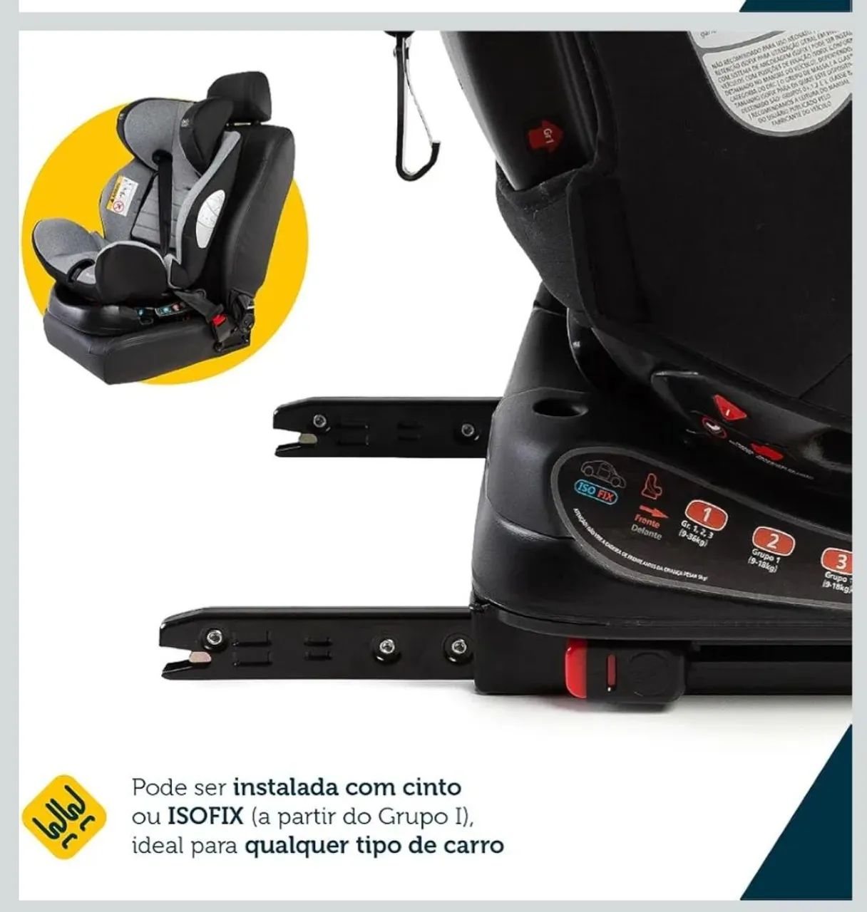 Cadeirinha bebe carro safety 1st - Foto 3