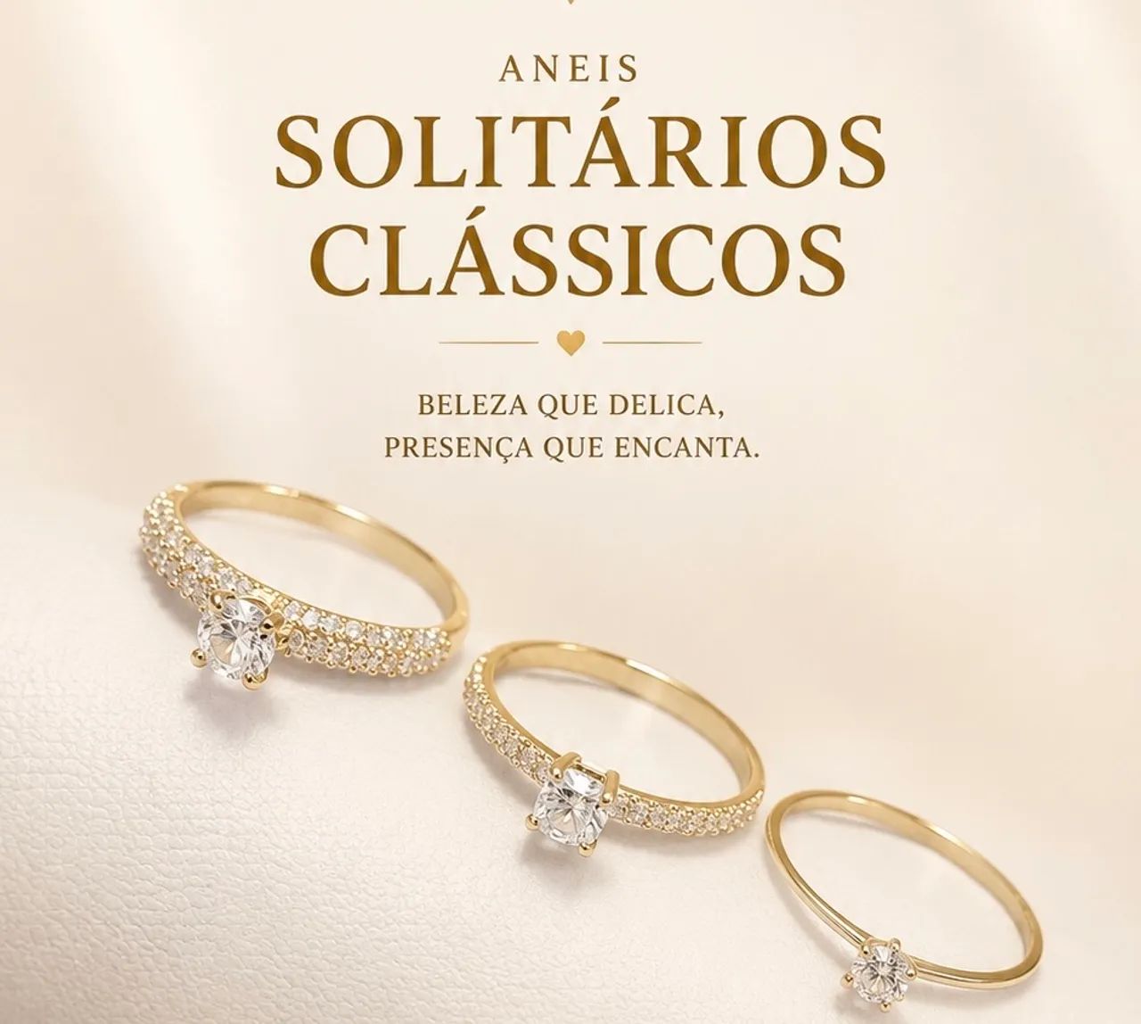 Anéis solitários 