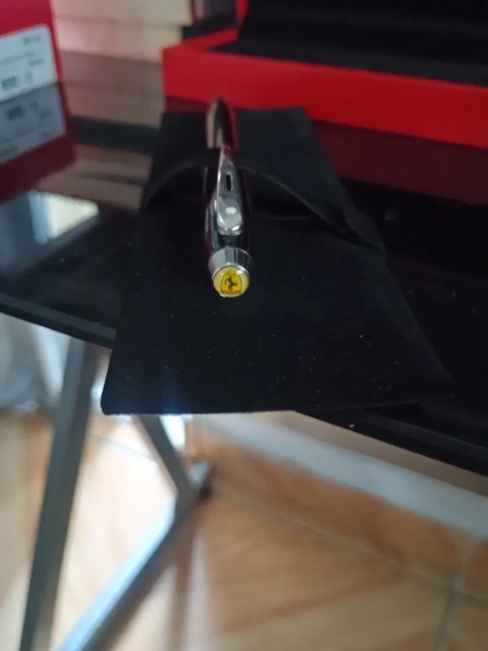Caneta original Sheaffer Ferrari com tinteiro original Shaeffer cheio - Foto 2