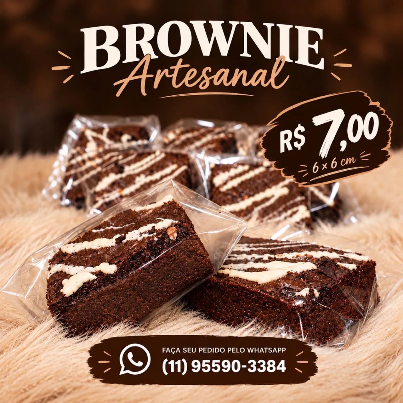 Brownie artesanal 