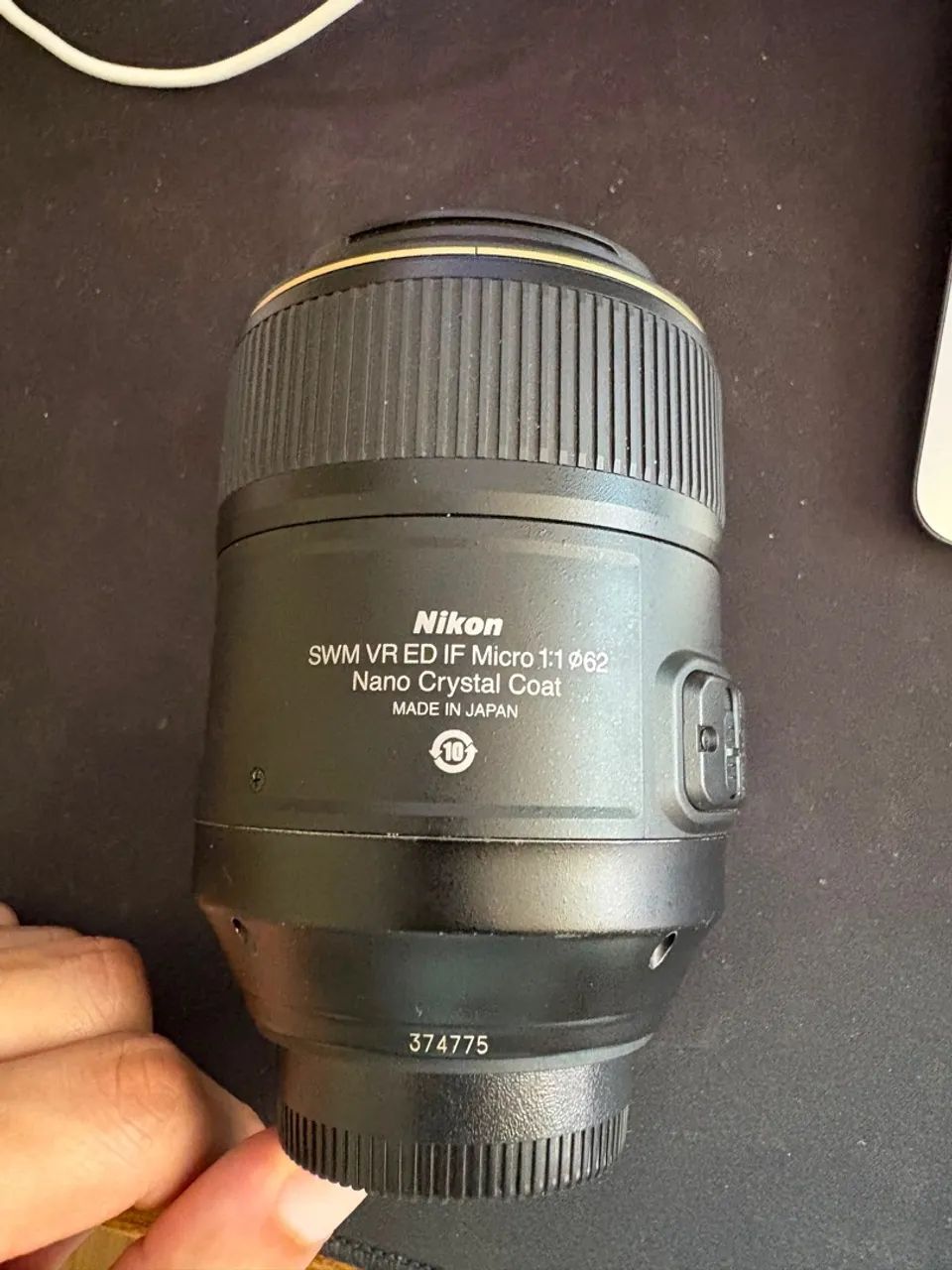 Lente: Nikon AF-S VR Micro- Nikkor 105mm f/2.8G IF - ED