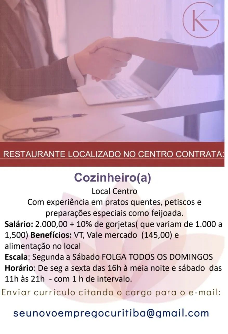 Cozinheiro(a)