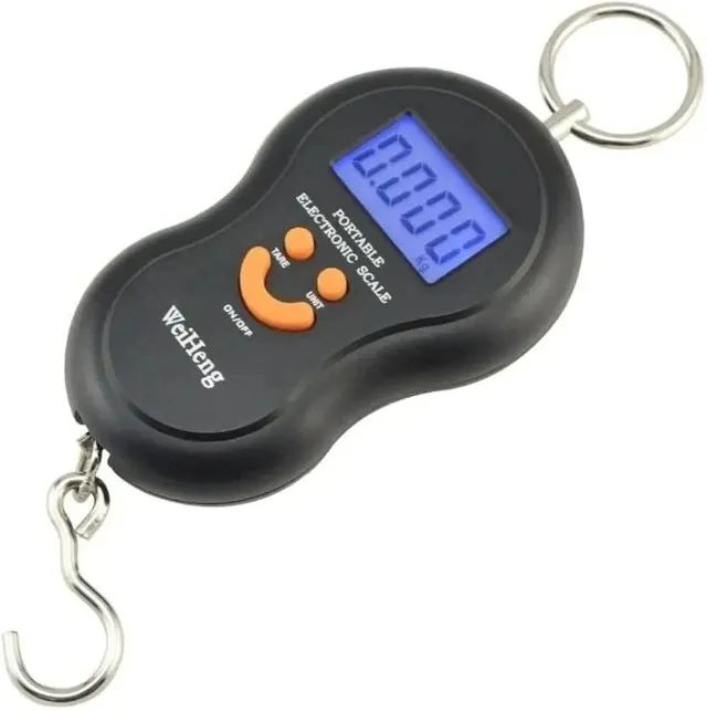 BALANÇA MANUAL DIGITAL PARA BAGAGEM OU MALAS 50KG - Foto 2