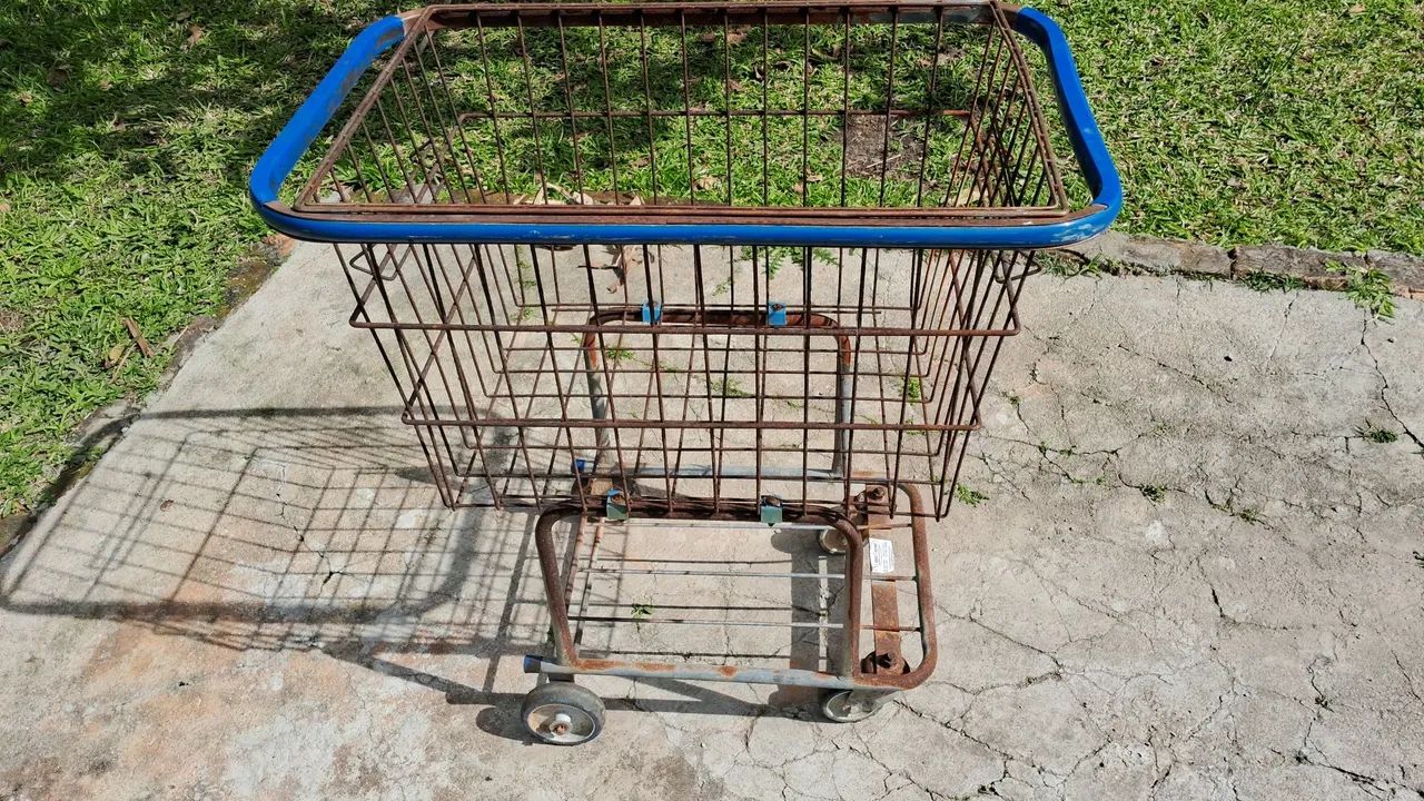 Carrinho de ferro multiuso. - Foto 4