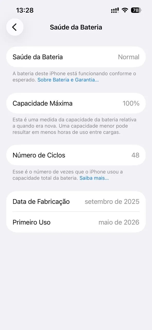 Apple Iphone 16e seminovo - 3 meses de uso. - Foto 5