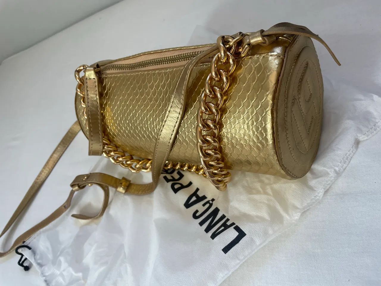 Bolsa Lança perfume em couro  - Foto 2