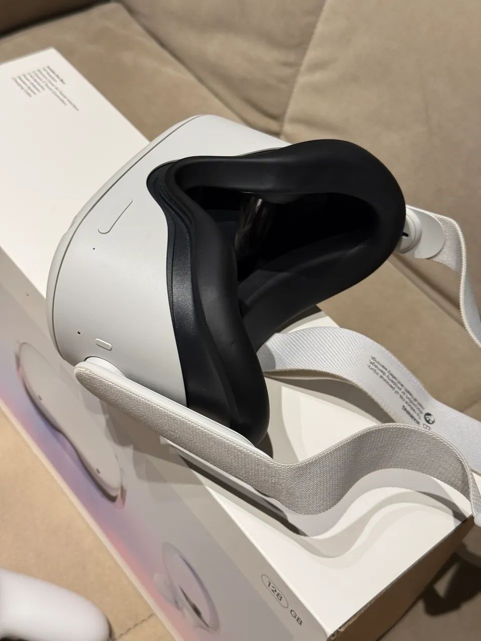 Meta Quest 2 128GB VR + Caixa - Pouquíssimo uso - Peças e