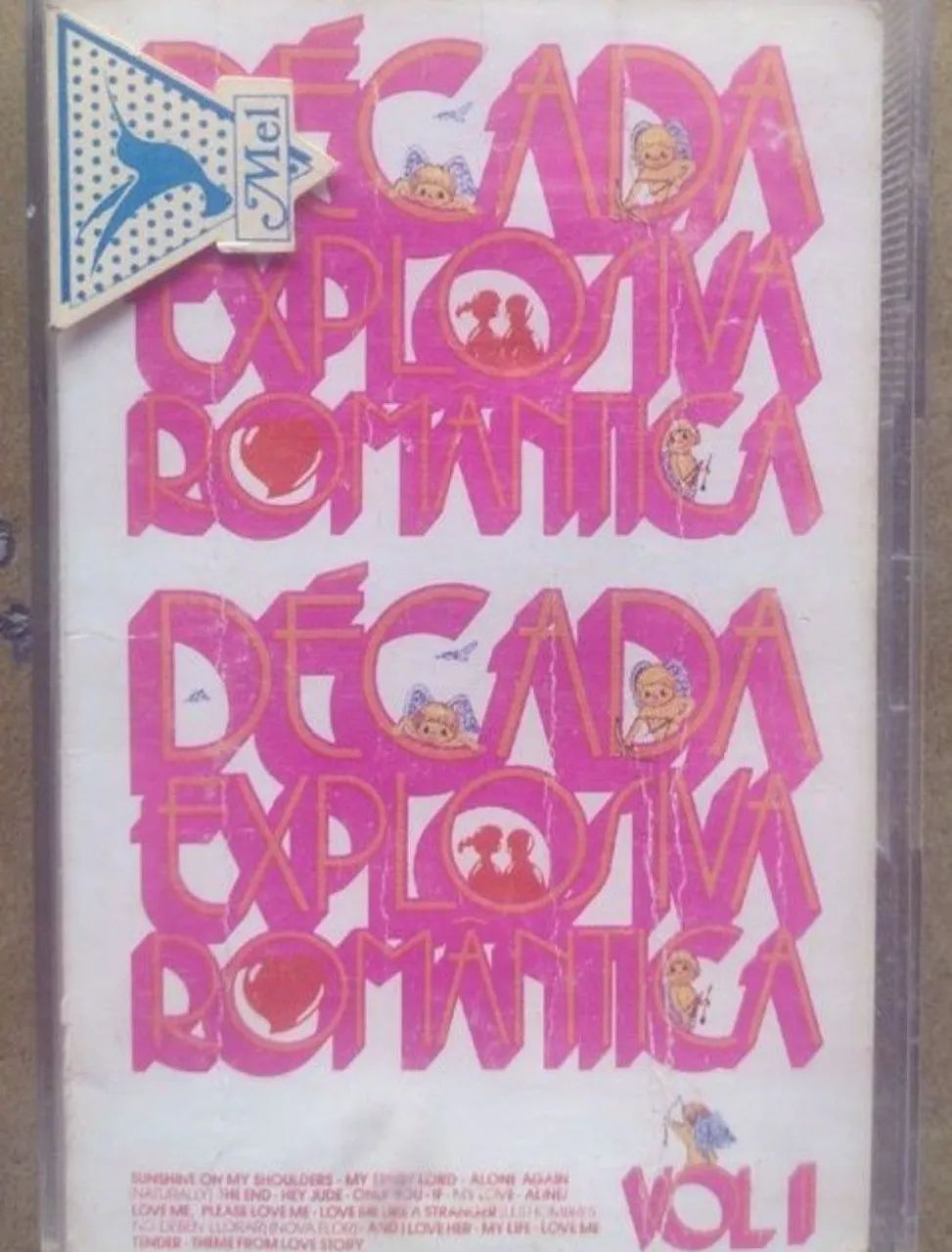 Fita K7 Década Explosiva Romântica de 1979
