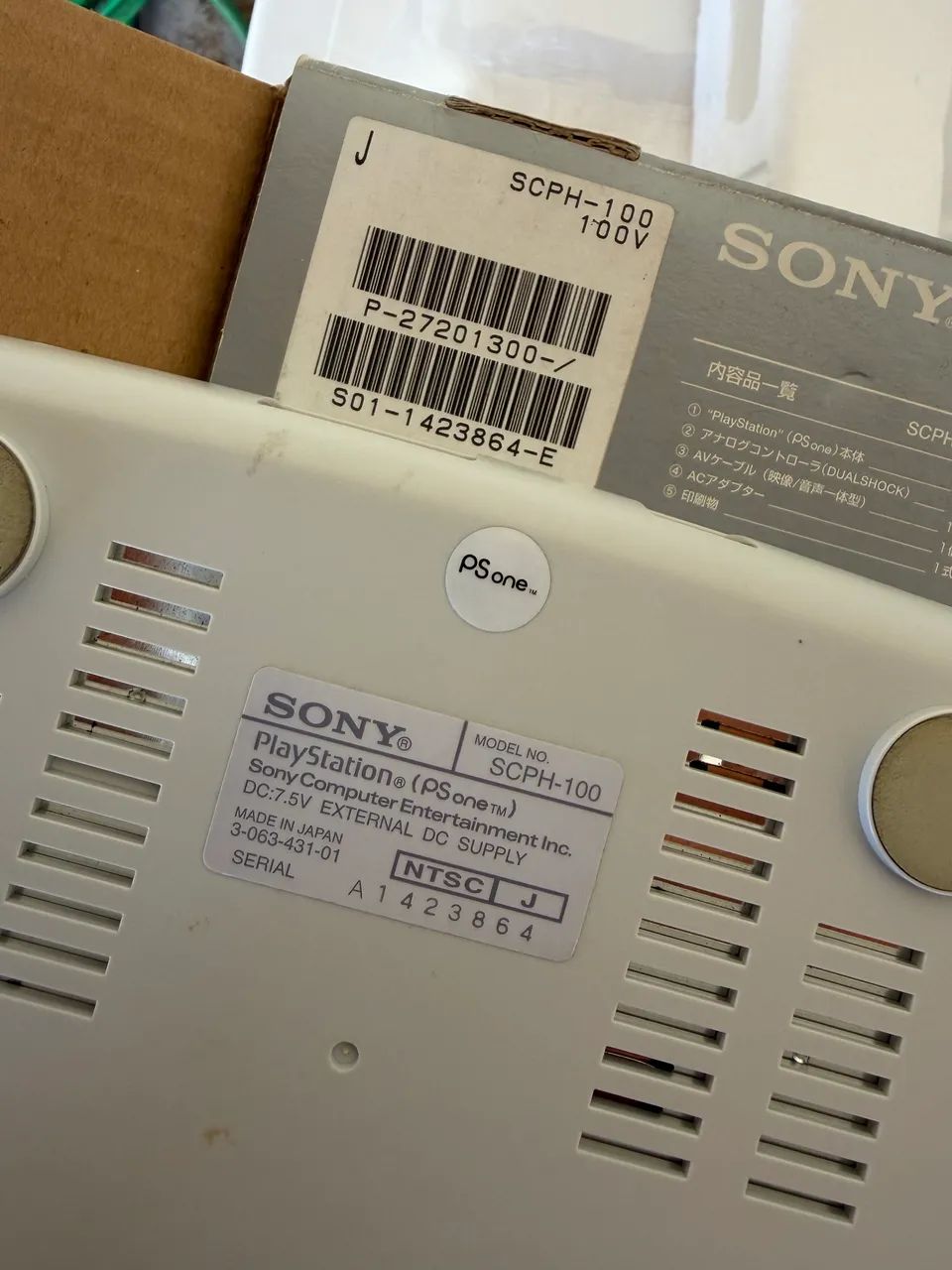 Console ps1 japonês serial batendo  - Foto 2