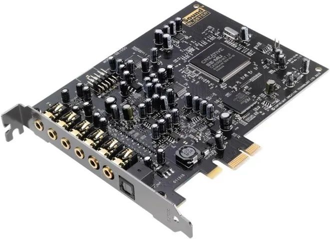 PLACA DE SOM GAMER PCI-E EXPRESS SOUND BLASTER AUDIGY RX