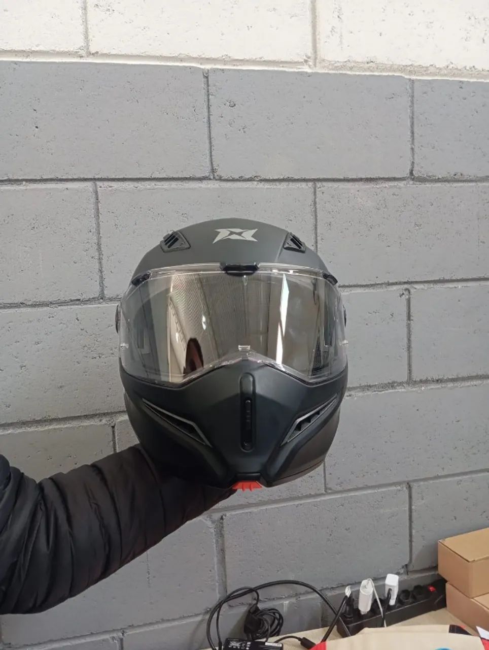 CAPACETE AXXIS GHOSTFIGHTER SOLID A1- MATTE, 60 - Foto 4
