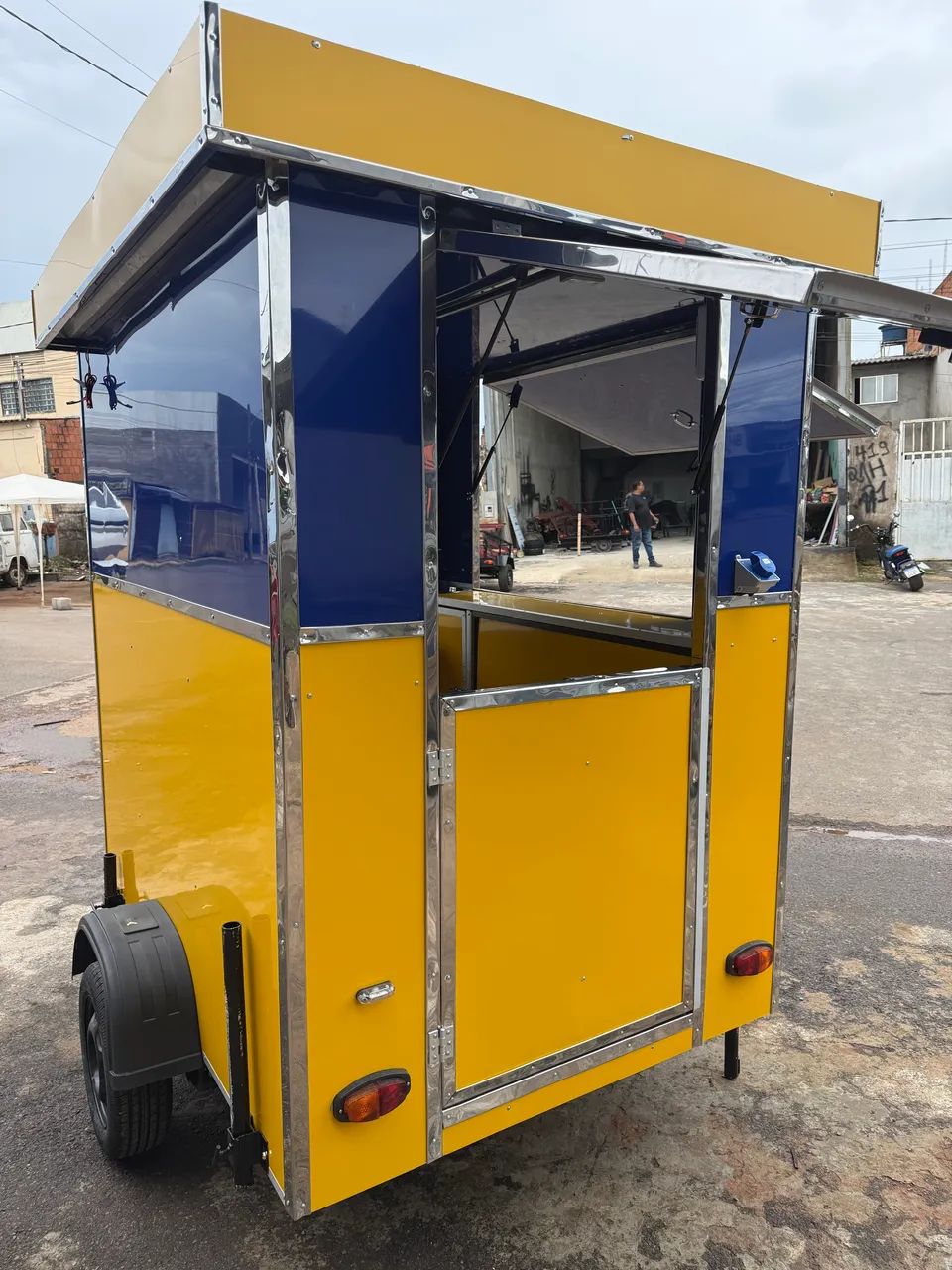 Trailer food truck 