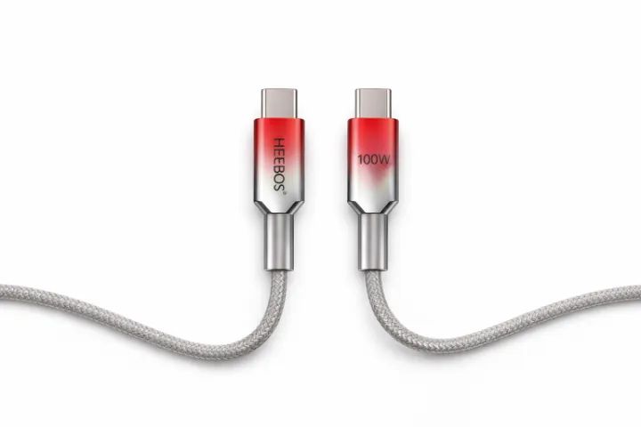 Cabo USB-C Hrebos Premium 100W Turbo 1.5M (Ultra Rápido) - Foto 4