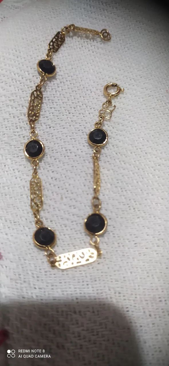 Pulseira banhado a ouro 24k feminina  - Foto 2