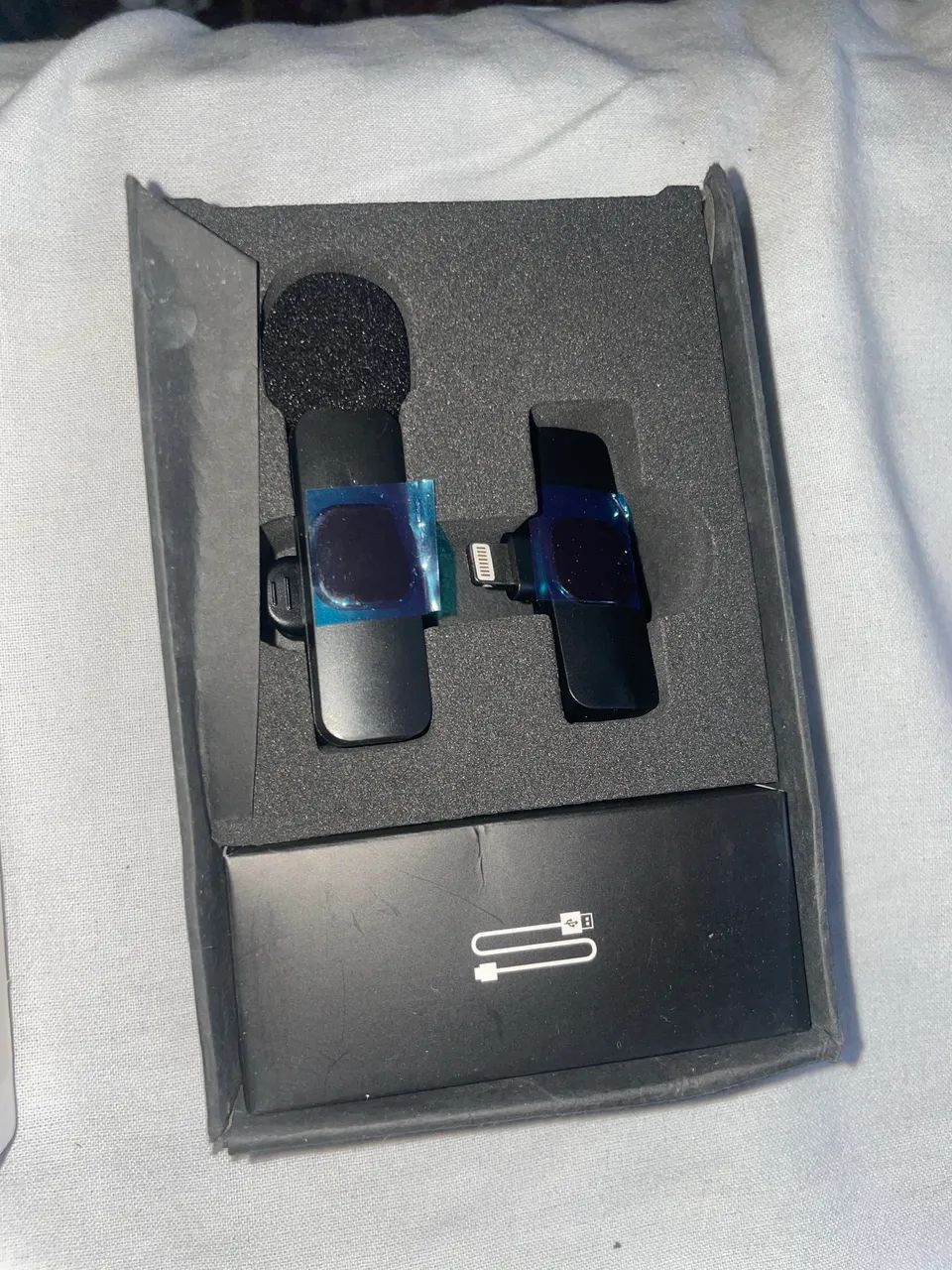 MICROFONE SEM FIO LAPELA PARA CELULAR  - Foto 2