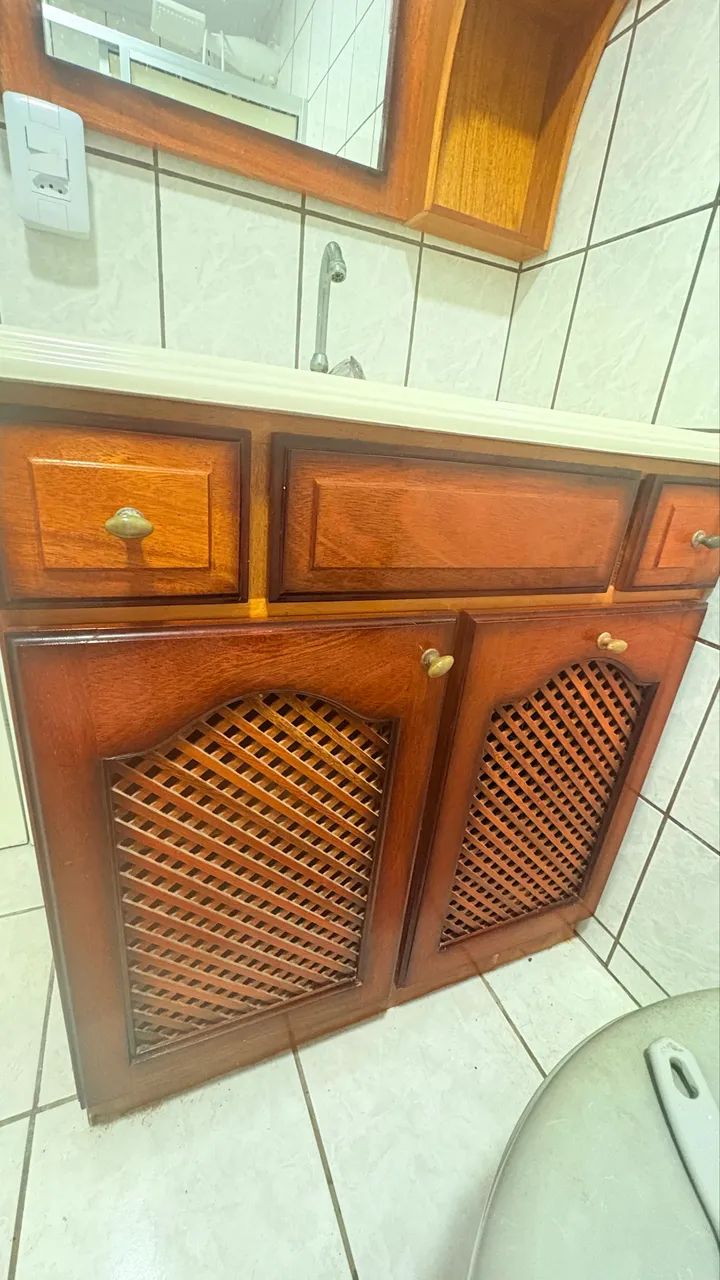 Balcão e Armário para Banheiro LINDO - Foto 3