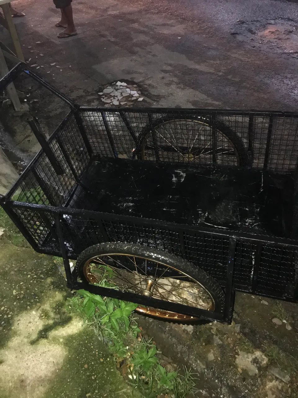 Carrinho para vender frutas 