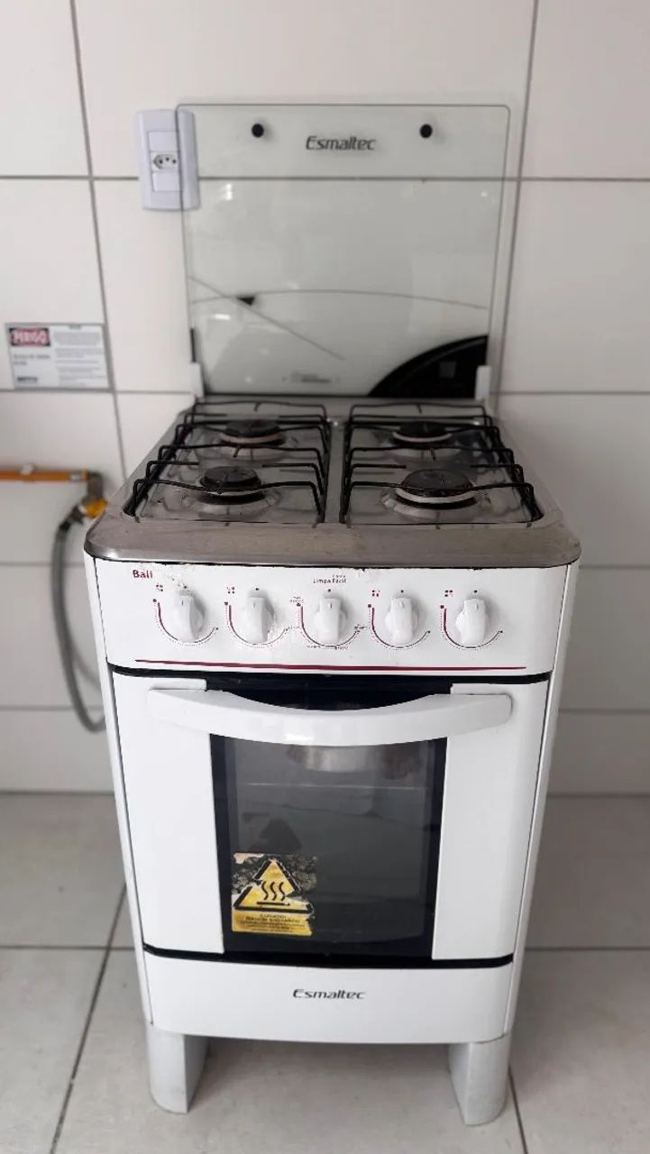 Fogão Esmaltec Bali - 4 bocas | Ótimo estado