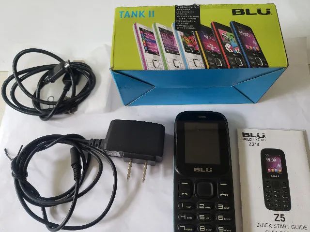 Celular Blu Tank  Cor Preto Azul 2 Chips Original - Foto 4