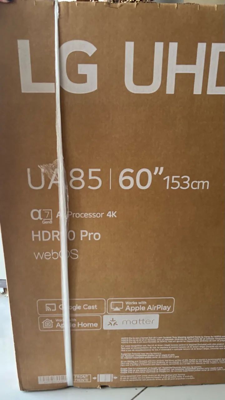 Smart TV LG UHD AI 60 Polegadas LACRADA - Foto 5