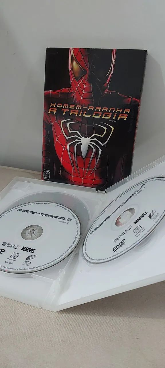 Box DVD Homem Aranha A Trilogia  - Foto 2