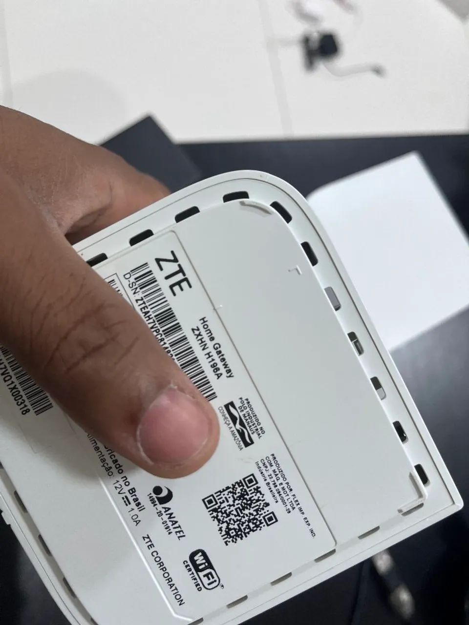 ヒロ Kit Par Roteadores Mesh ZTE ZXHN H196A Wi-Fi Dual Band Gigabit