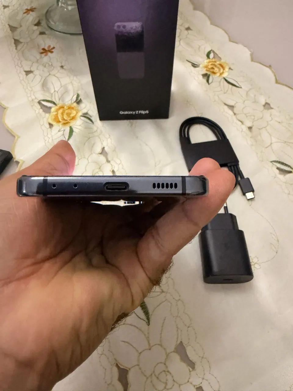Samsung ZFlip 5 impecável  - Foto 2