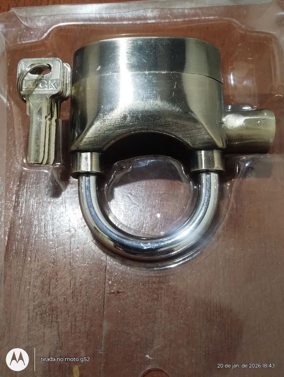 Cadeado anti-furto com alarme - Foto 2