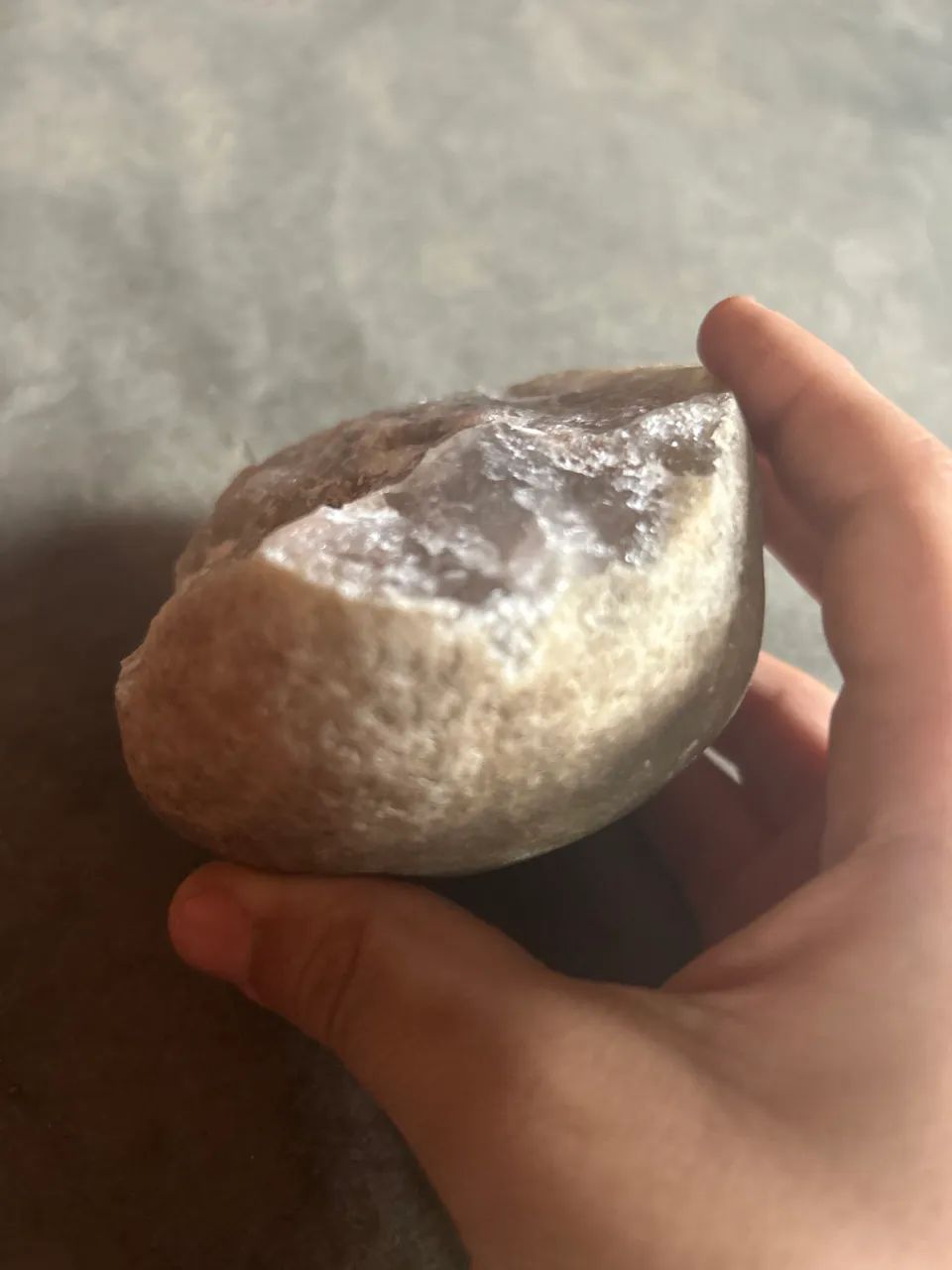 Geodo de quartzo fume - Foto 2