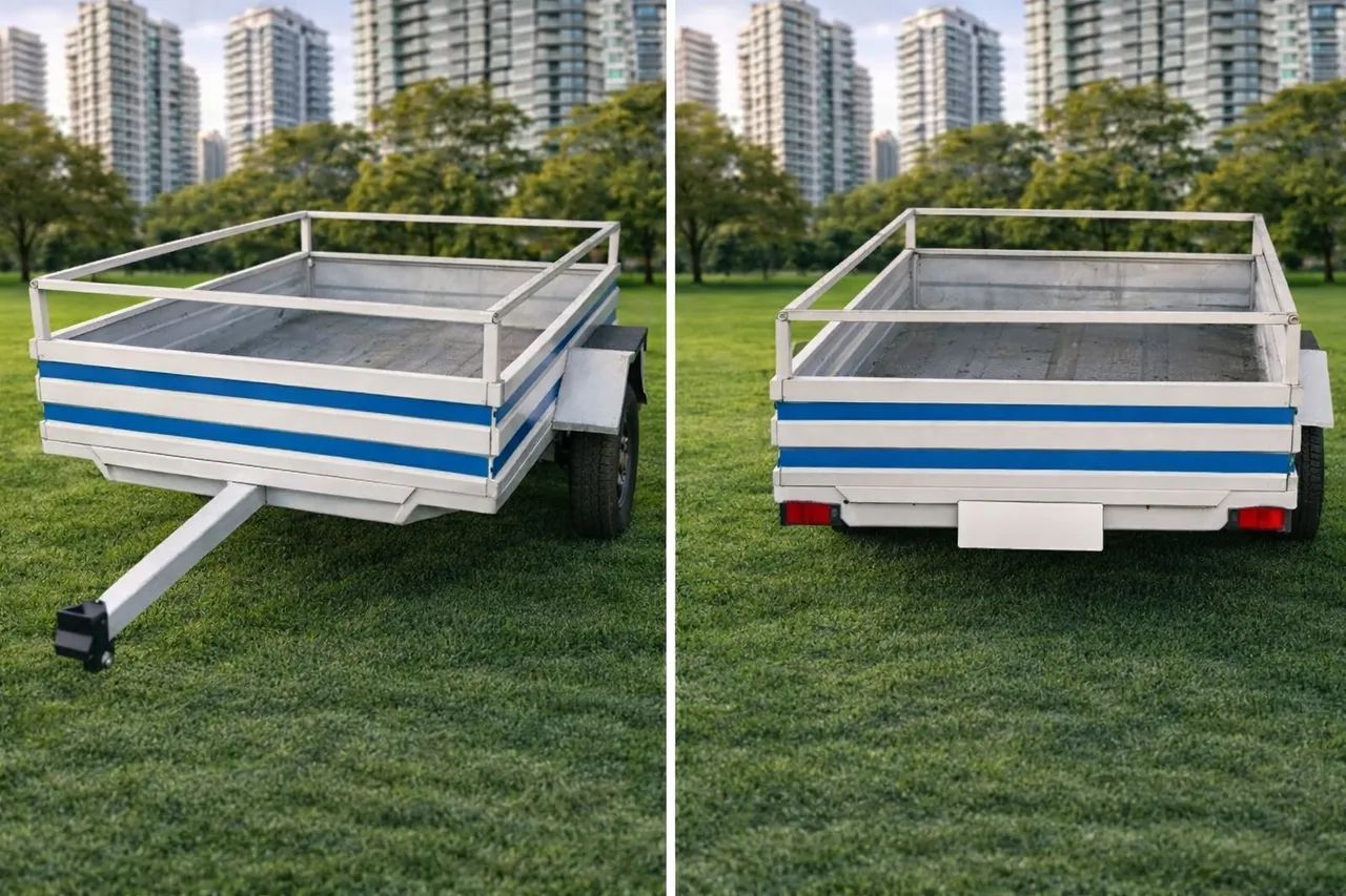 Vendo linda carretinha emplacada valor 3800