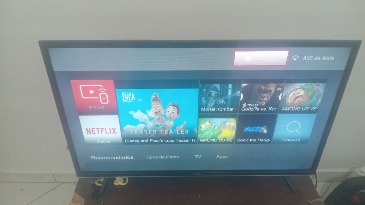 TV tcl 32 polegadas zerada