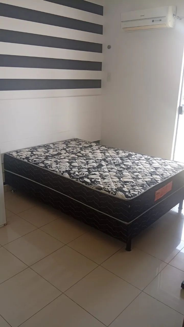 Cama casal box conjugada usada