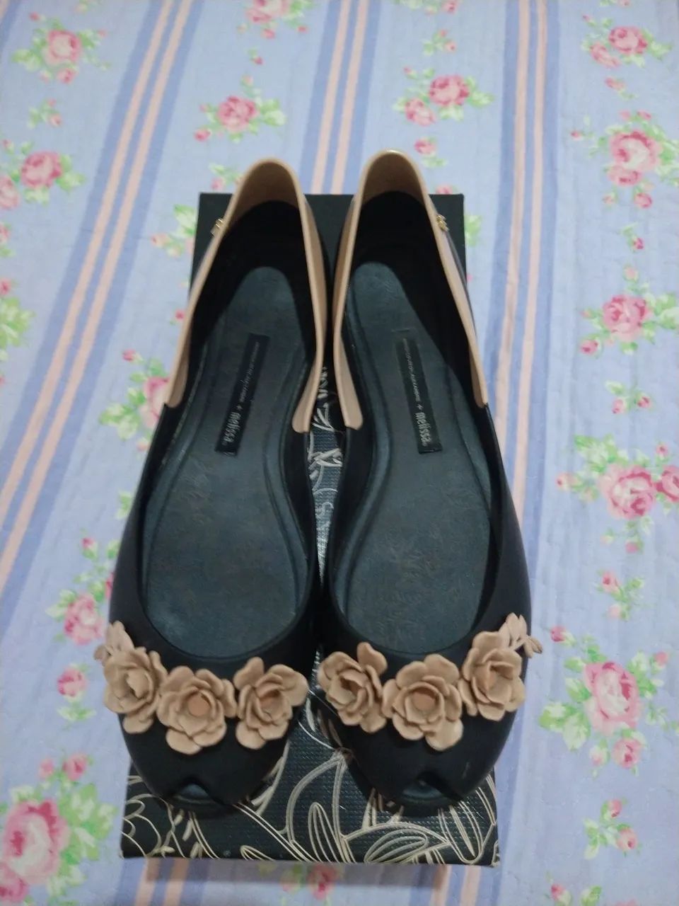 Sapatilha Melissa Flower Queen N° 37 Original Usado 