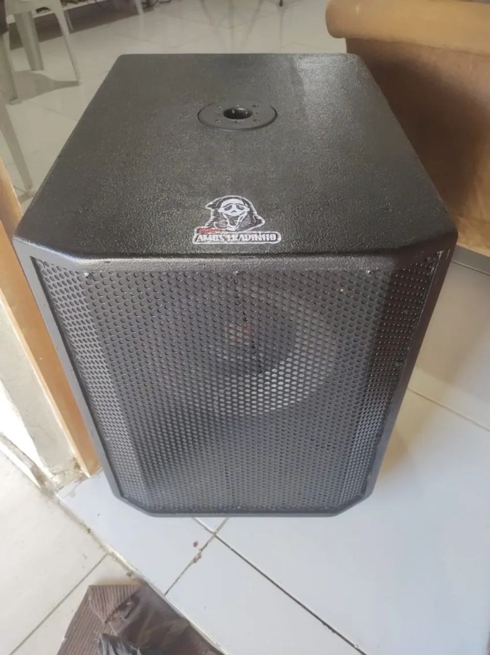 PROMOÇÃO CAIXA DE SOM SUB GRAVE ATIVO SEMI NOVA - Foto 2
