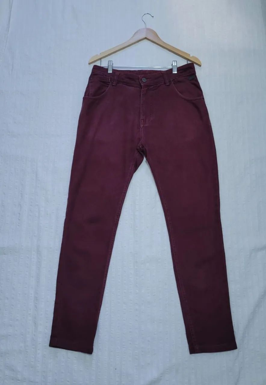 Calça Jeans Roxa MCD tam 40 - Foto 3