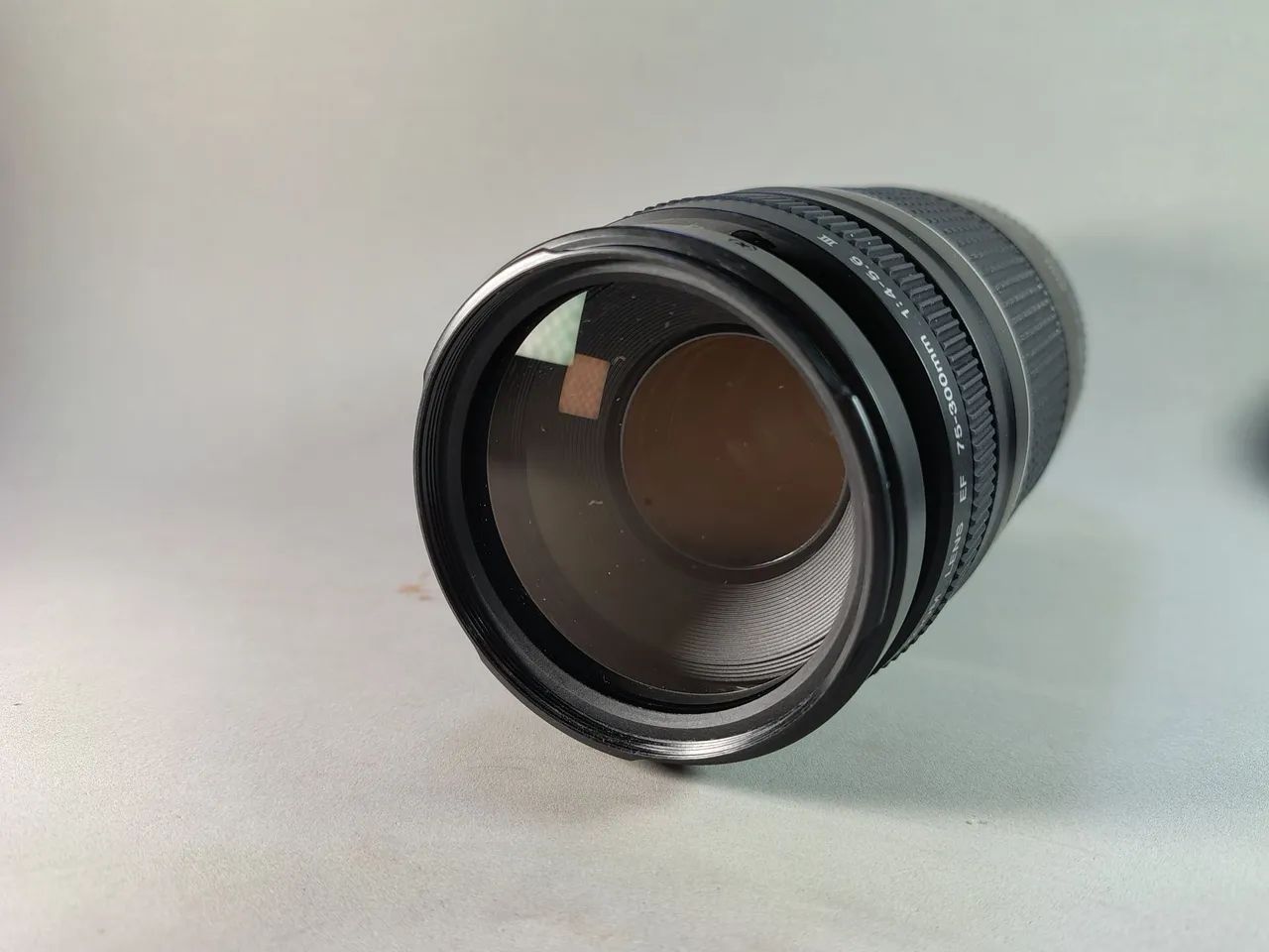Canon EF 75-300 III + filtro UV +PARASOL  - Foto 5