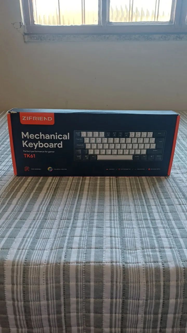 Vendo Teclado Mecânico Zifriend Tk61  - Foto 2