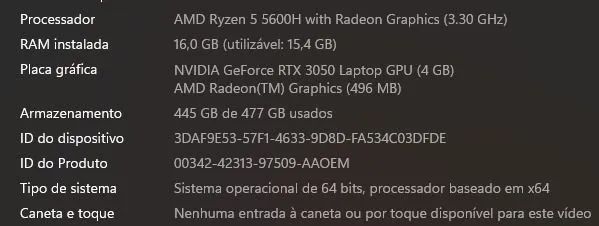 Notebook gamer dell G15 - Foto 2