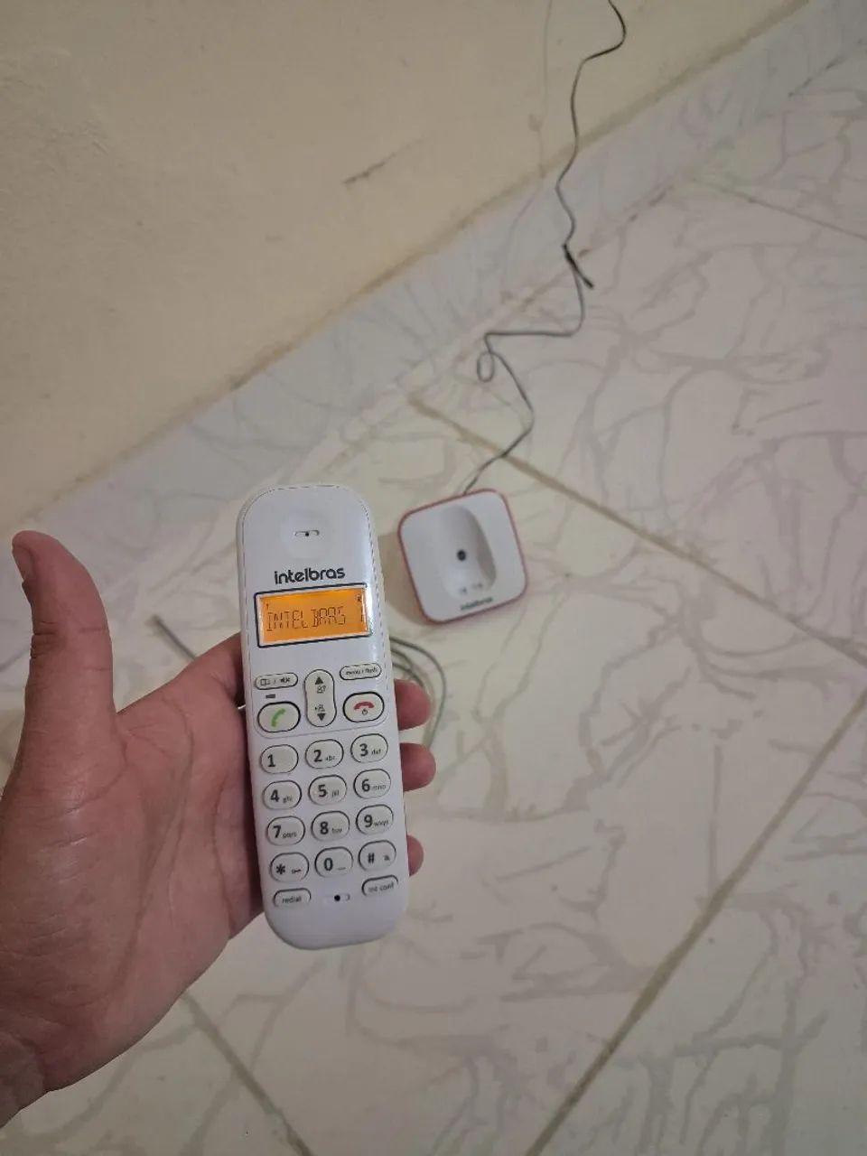Telefone sem fio intelbras 